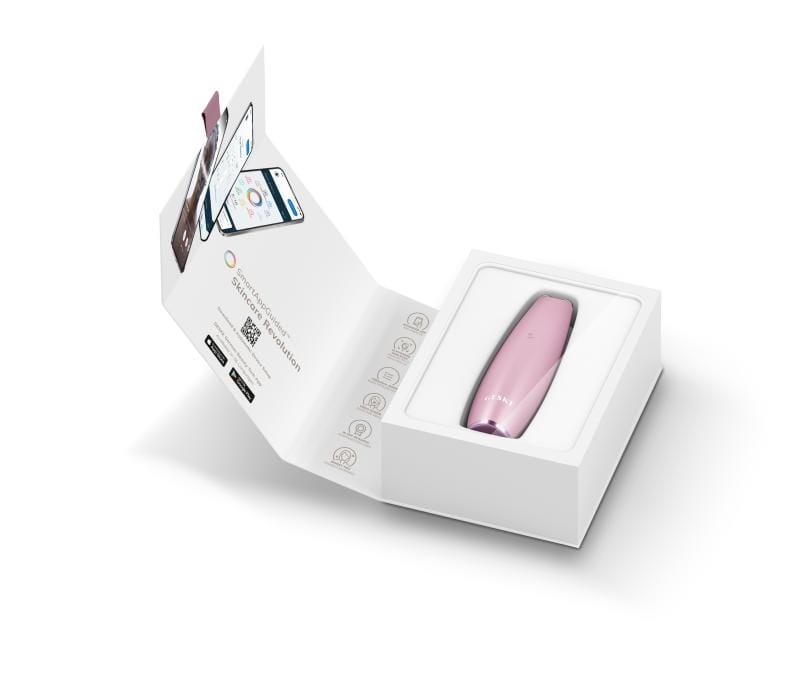 Фото товару: Мікрострумова ручка для підтяжки обличчя GESKE MicroCurrent Face-Lift Pen 6в1 pink № 8