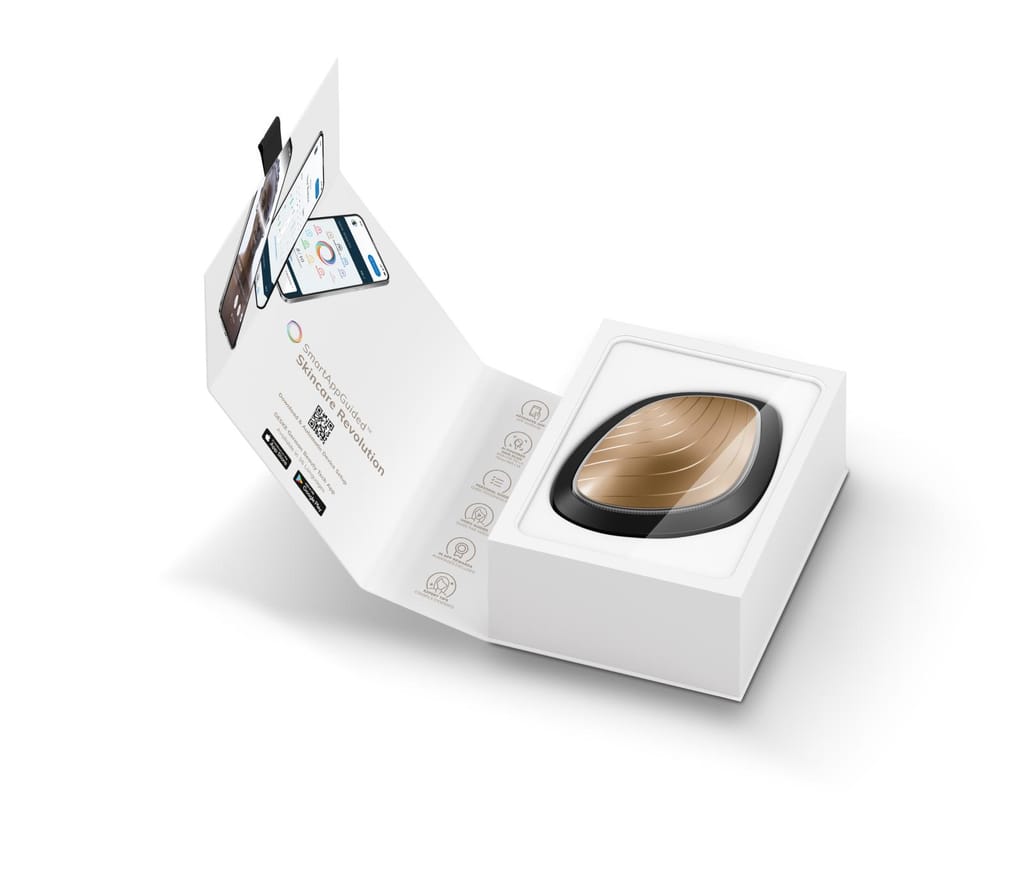 Фото товару: Ультразвукова маска тепло та холод GESKE Sonic Warm&Cool Mask 9в1 gray № 8