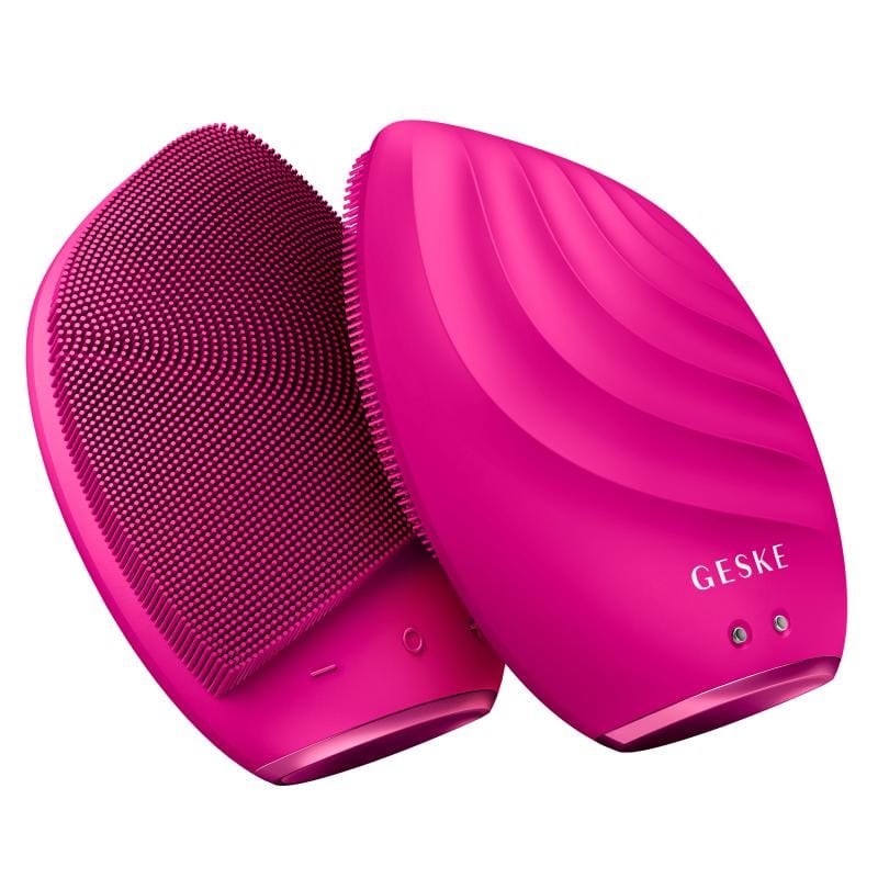 Фото товару: Електронна ультразвукова щітка для обличчя GESKE Sonic Facial Brush 5в1 magenta № 5