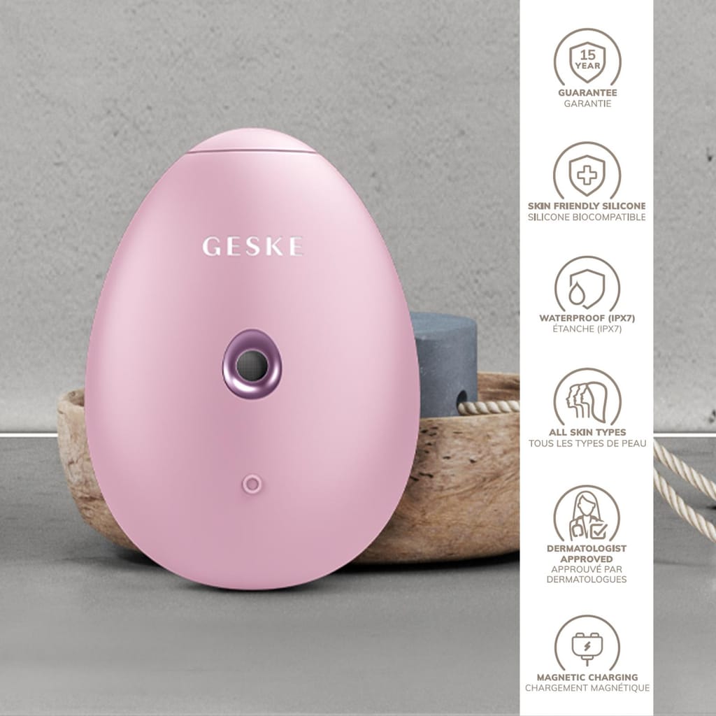 Фото товару: Електронний освіжувач для зволоження обличчя GESKE Facial Hydration Refresher 4в1 pink № 2