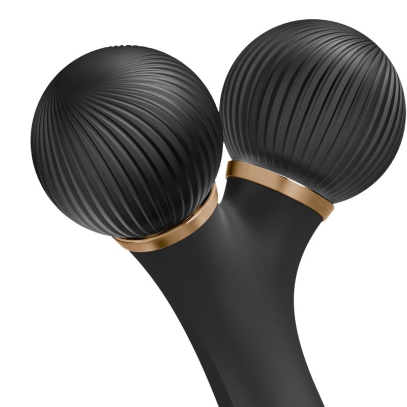 Фото товару: Електронний ультразвуковий ролик для обличчя GESKE Sonic Facial Roller 4в1 gray № 4