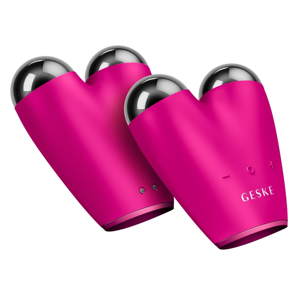 Фото товару: Мікрострумовий підтягувач обличчя GESKE MicroCurrent Face-Lifter 6в1 magenta № 5