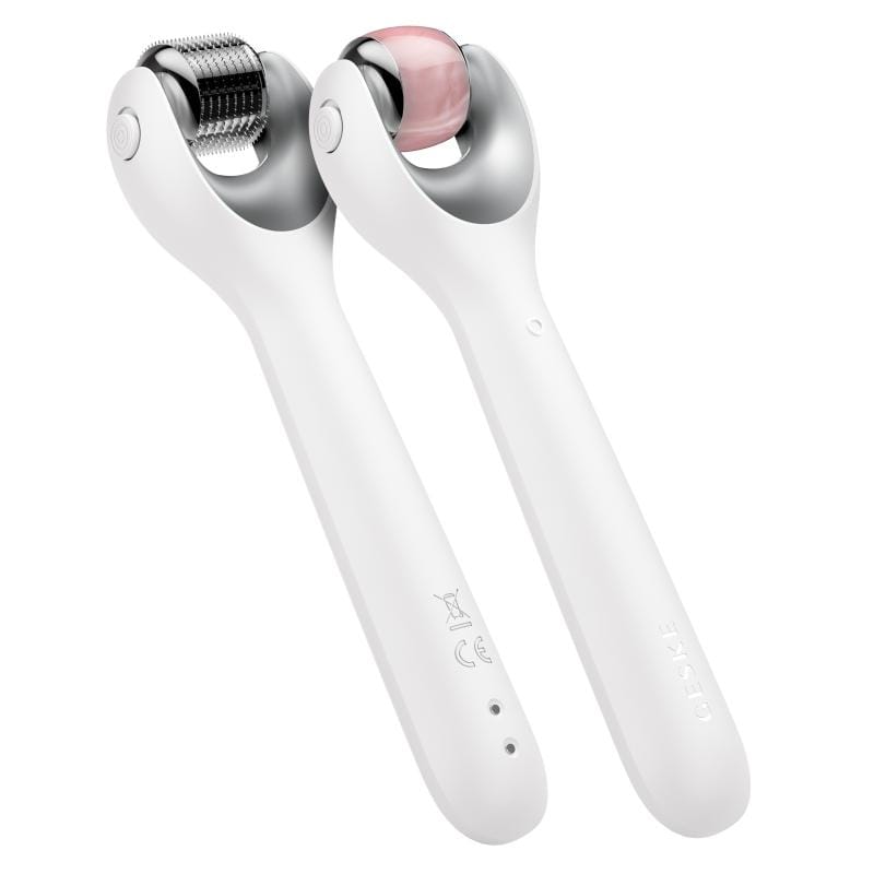 Фото товару: Електронний ролер для обличчя з мікроголками GESKE MicroNeedle Face Roller 9в1 white № 5