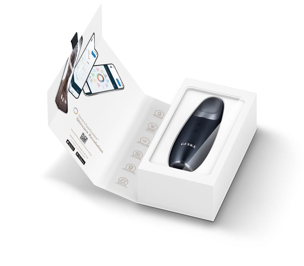 Фото товару: Енерджайзер для очей GESKE Warm&Cool Eye Energizer 6в1 black № 8