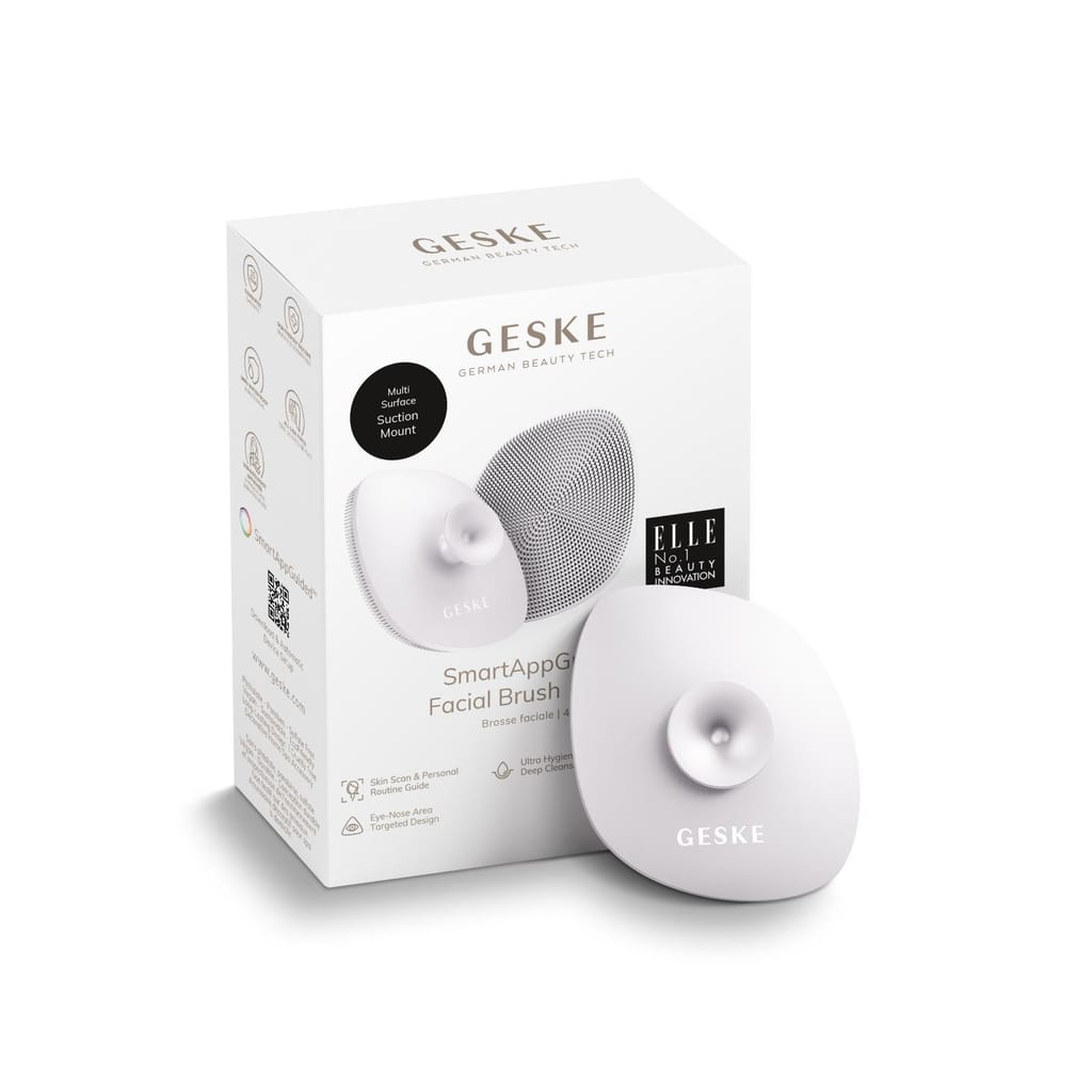 Фото товару: Щітка для обличчя GESKE Facial Brush 4в1 з тримачем starlight № 8