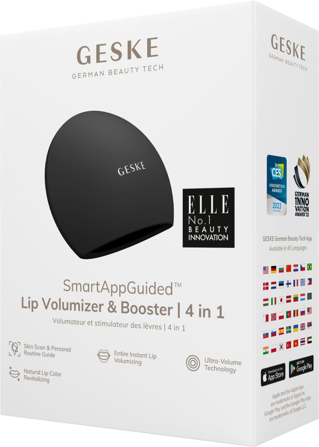 Фото товару: Пристрій для збільшення обʼєму губ GESKE Lip Volumizer&Booster 4в1 Big gray № 7