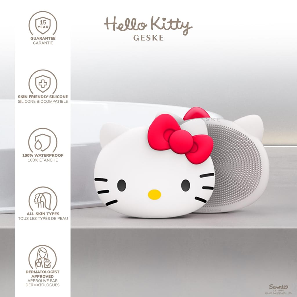 Фото товару: Щітка для обличчя GESKE Facial Brush 3в1 by Hello Kitty № 2