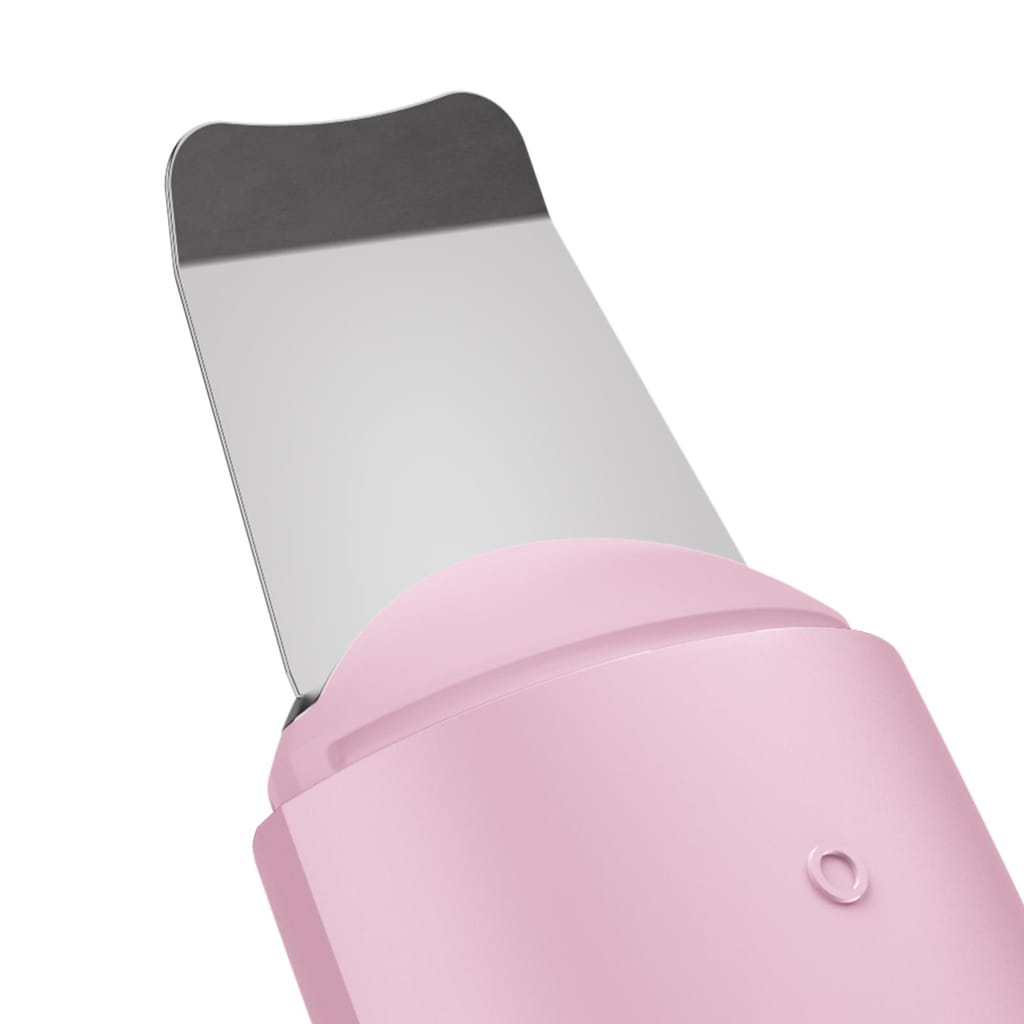 Фото товару: Мікрострумовий скрабер для шкіри та усунення чорних точок GESKE MicroCurrent Skin Scrubber&Blackhead Remover 9в1 pink № 4