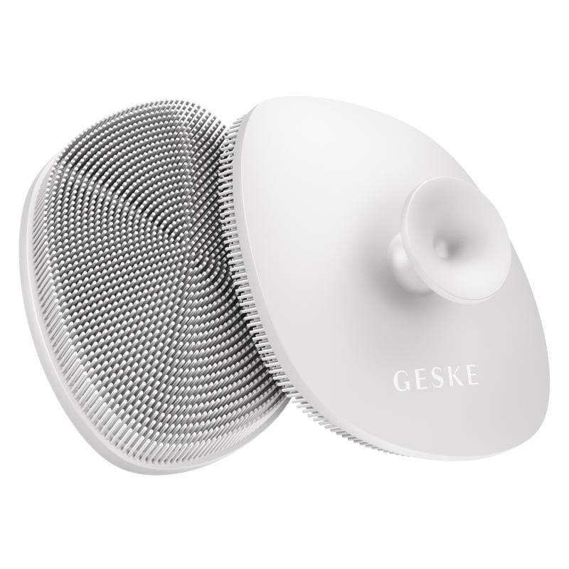 Фото товару: Щітка для обличчя GESKE Facial Brush 4в1 з тримачем white № 5