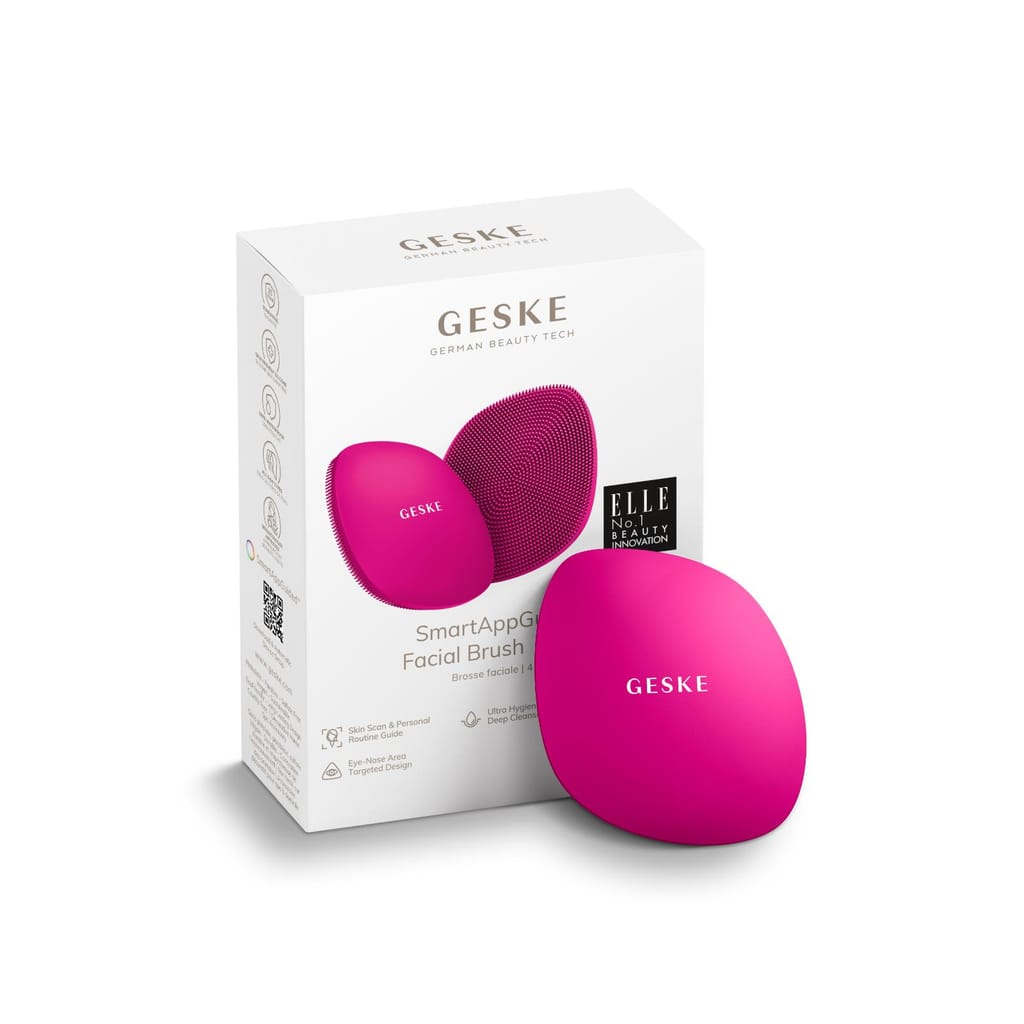 Фото товару: Щітка для обличчя GESKE Facial Brush 4в1 magenta № 8