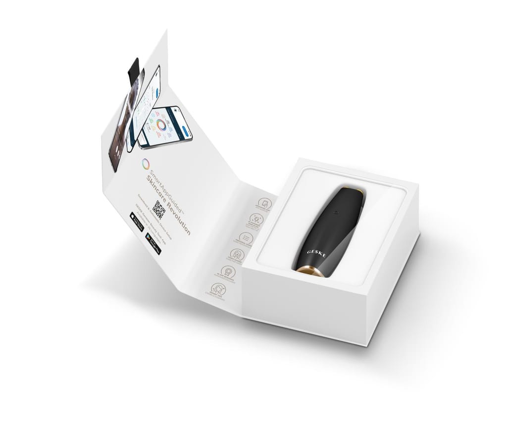 Фото товару: Мікрострумова ручка для підтяжки обличчя GESKE MicroCurrent Face-Lift Pen 6в1 gray № 8