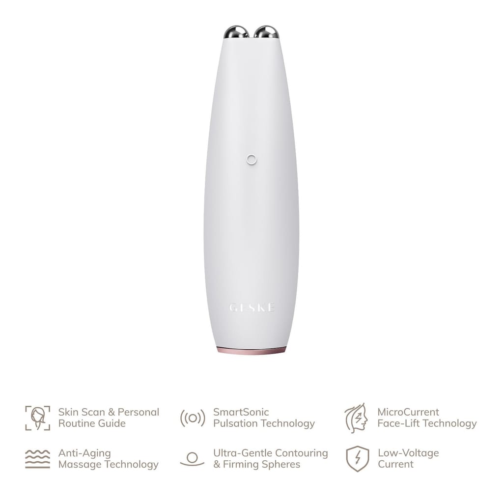 Фото товару: Мікрострумова ручка для підтяжки обличчя GESKE MicroCurrent Face-Lift Pen 6в1 starlight № 1