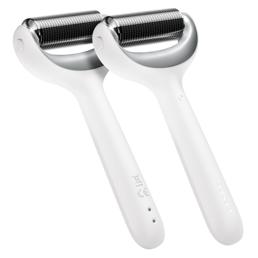 Фото товару: Електронний ролер для обличчя та тіла з мікроголками GESKE MicroNeedle Face&Body Roller 8в1 white № 5