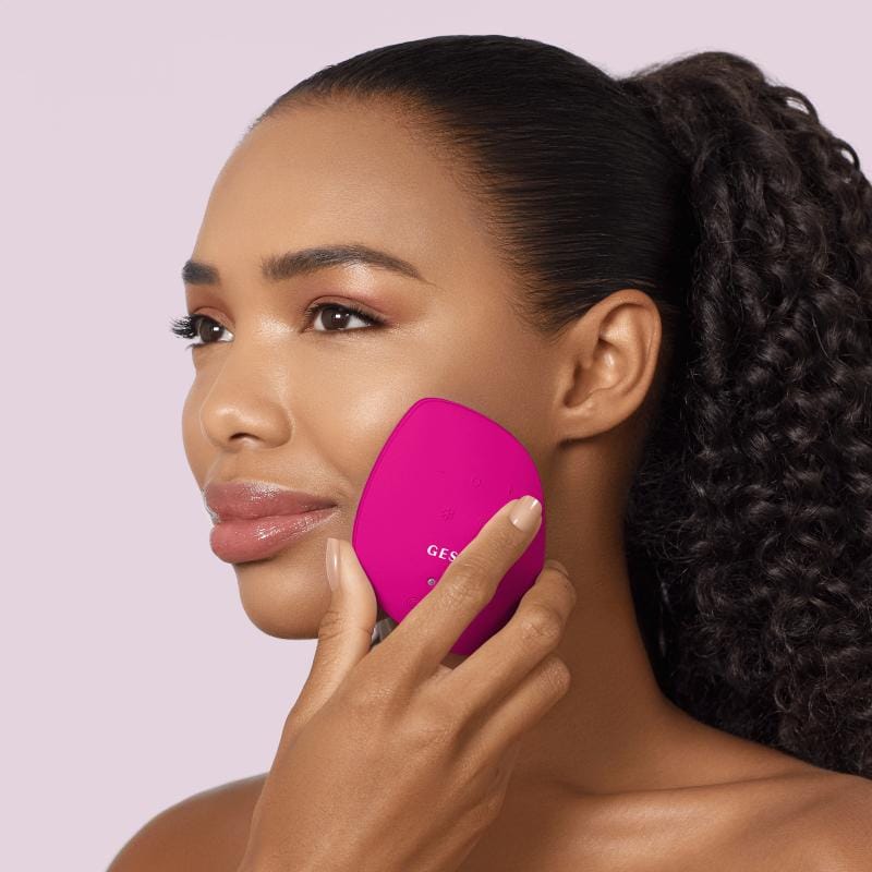 Фото товару: Ультразвукова маска тепло та холод GESKE Sonic Warm&Cool Mask 9в1 magenta № 3
