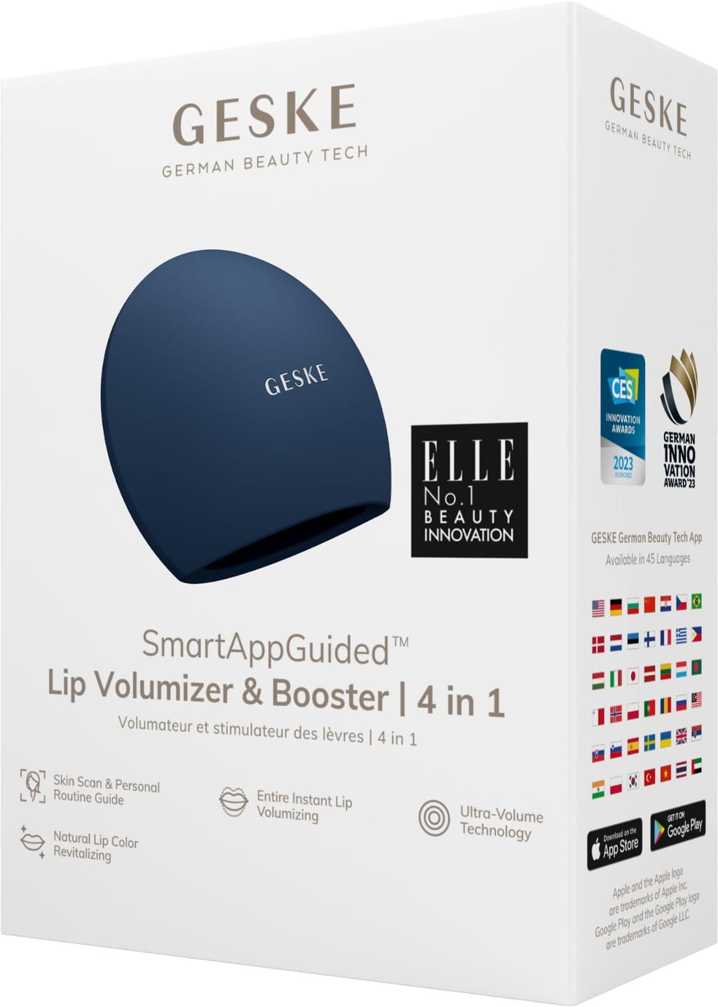 Фото товару: Пристрій для збільшення обʼєму губ GESKE Lip Volumizer&Booster 4в1 Big midnight № 7