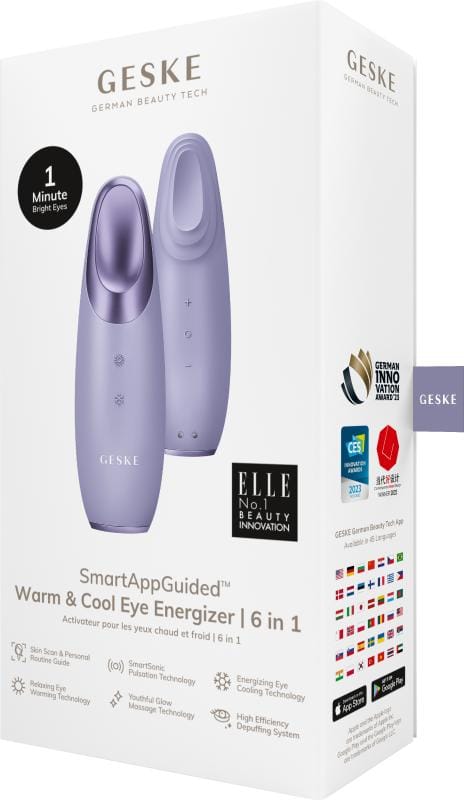 Фото товару: Енерджайзер для очей GESKE Warm&Cool Eye Energizer 6в1 purple № 7