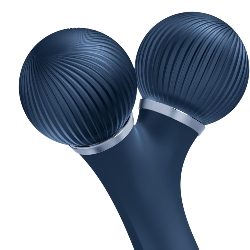 Фото товару: Електронний ультразвуковий ролик для обличчя GESKE Sonic Facial Roller 4в1 midnight № 4