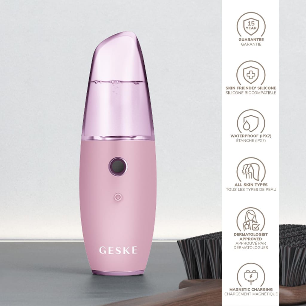 Фото товару: Зволожувач для шкіри обличчя GESKE Facial Hydration Refresher 4 in 1 pink № 2