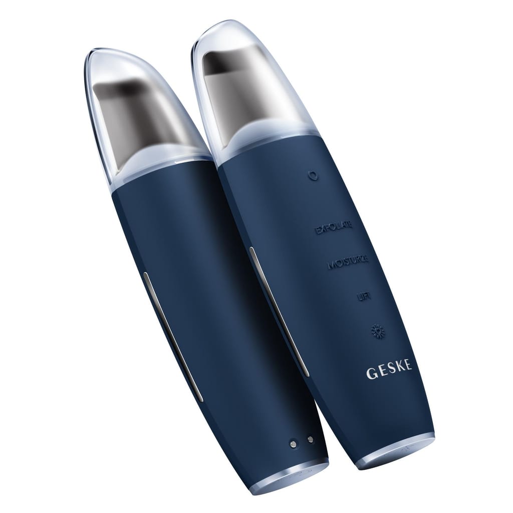 Фото товару: Мікрострумовий скрабер для шкіри та усунення чорних точок GESKE MicroCurrent Skin Scrubber&Blackhead Remover 9в1 midnight № 5