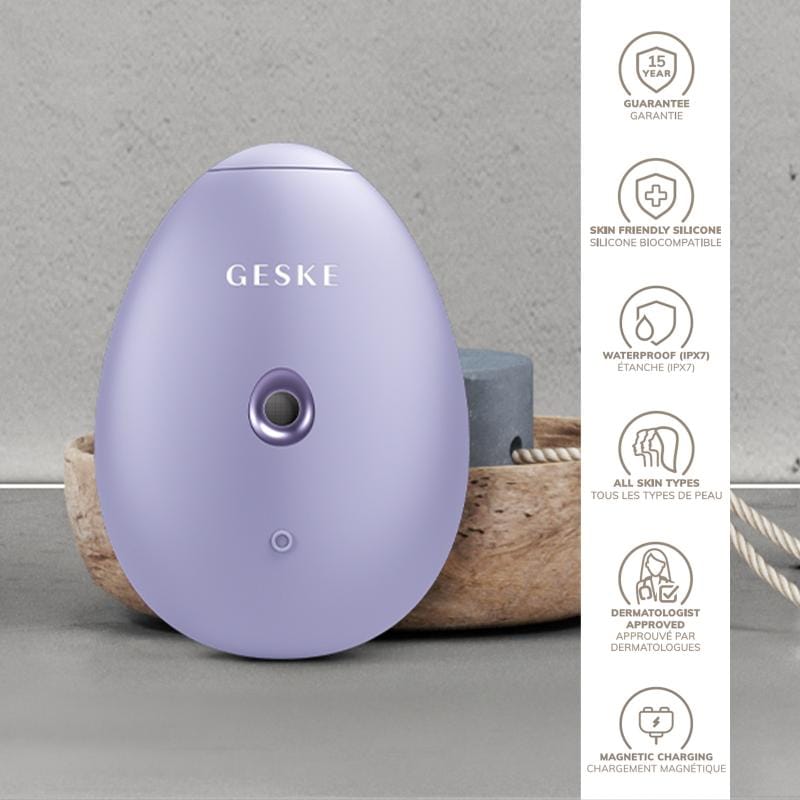 Фото товару: Електронний освіжувач для зволоження обличчя GESKE Facial Hydration Refresher 4в1 purple № 2