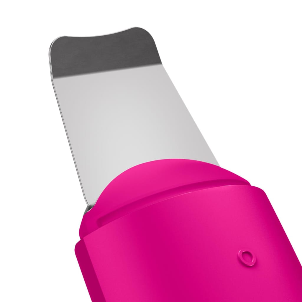 Фото товару: Мікрострумовий скрабер для шкіри та усунення чорних точок GESKE MicroCurrent Skin Scrubber&Blackhead Remover 9в1 magenta № 4