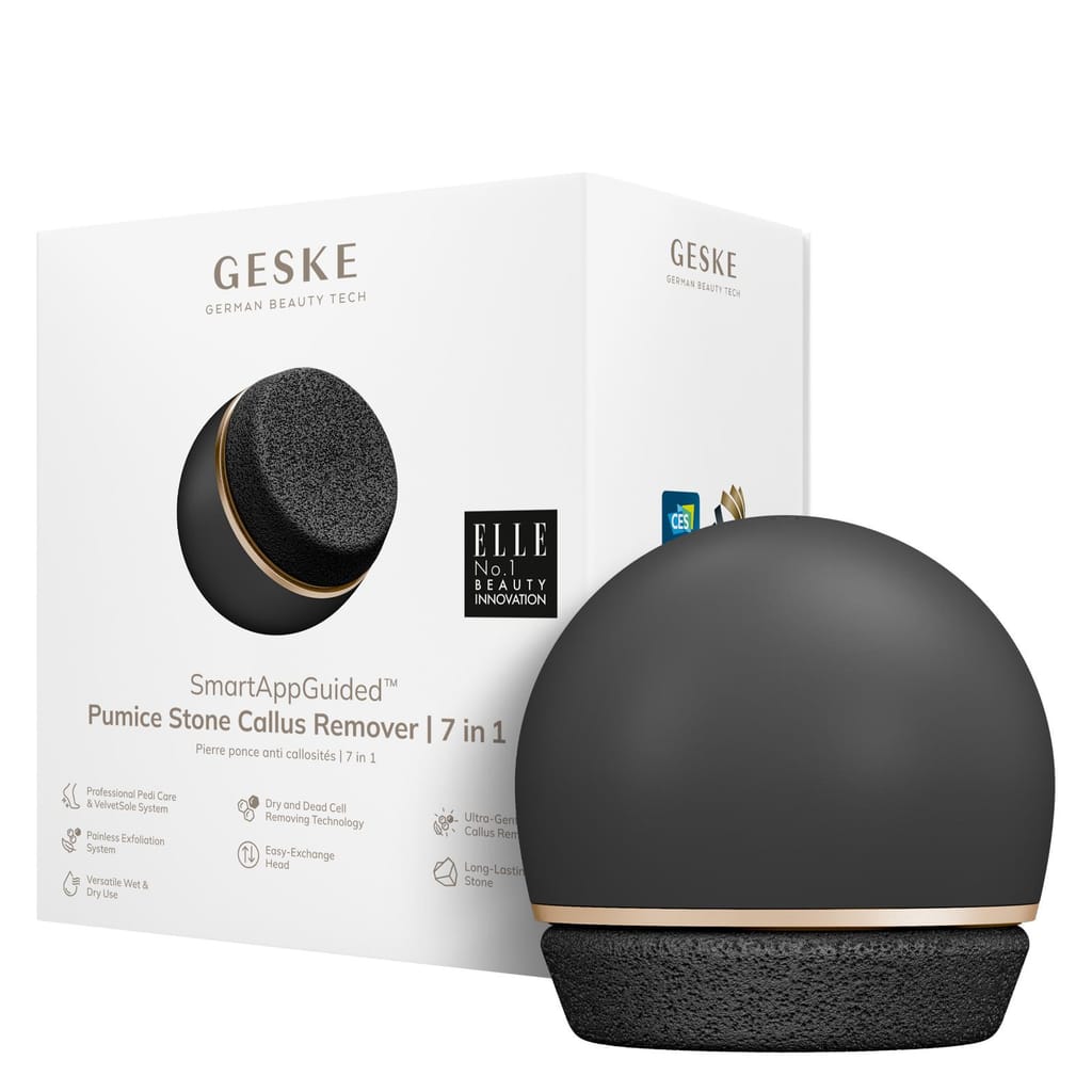 Фото товару: Набор для ухода за стопами GESKE Pumice Stone Callus Remover 7в1 gray № 0