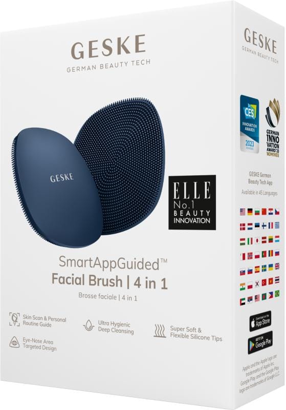 Фото товару: Щітка для обличчя GESKE Facial Brush 4в1 midnight № 7