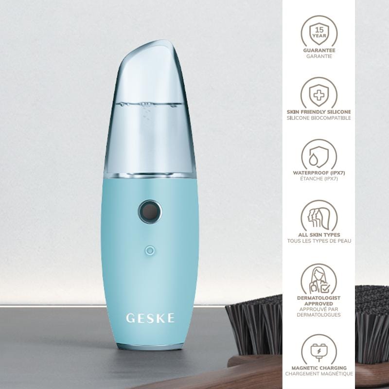 Фото товару: Зволожувач для шкіри обличчя GESKE Facial Hydration Refresher 4 in 1 turquoise № 2