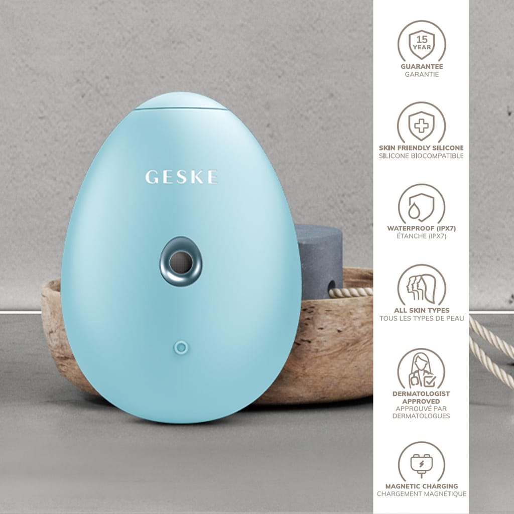 Фото товару: Електронний освіжувач для зволоження обличчя GESKE Facial Hydration Refresher 4в1 turquoise № 2