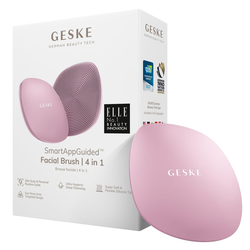 Фото товару: Щітка для обличчя GESKE Facial Brush 4в1 pink № 0