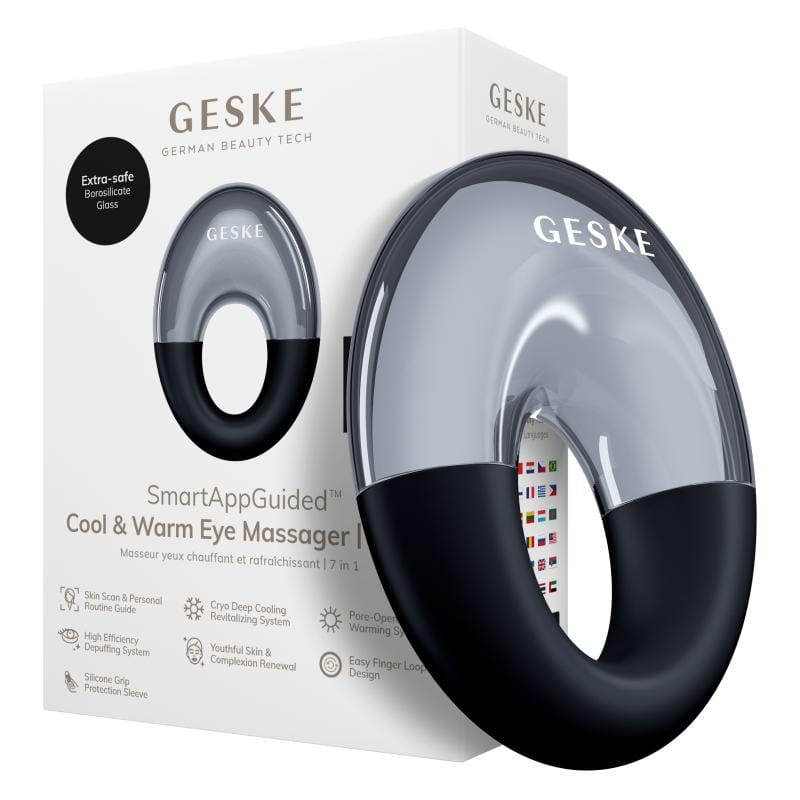 Фото товару: Масажер для очей GESKE Cool&Warm Eye Massager 7в1 black № 0