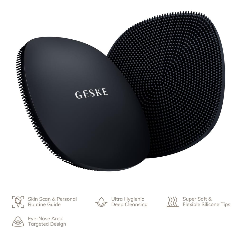 Фото товару: Щітка для обличчя GESKE Facial Brush 4в1 black № 1