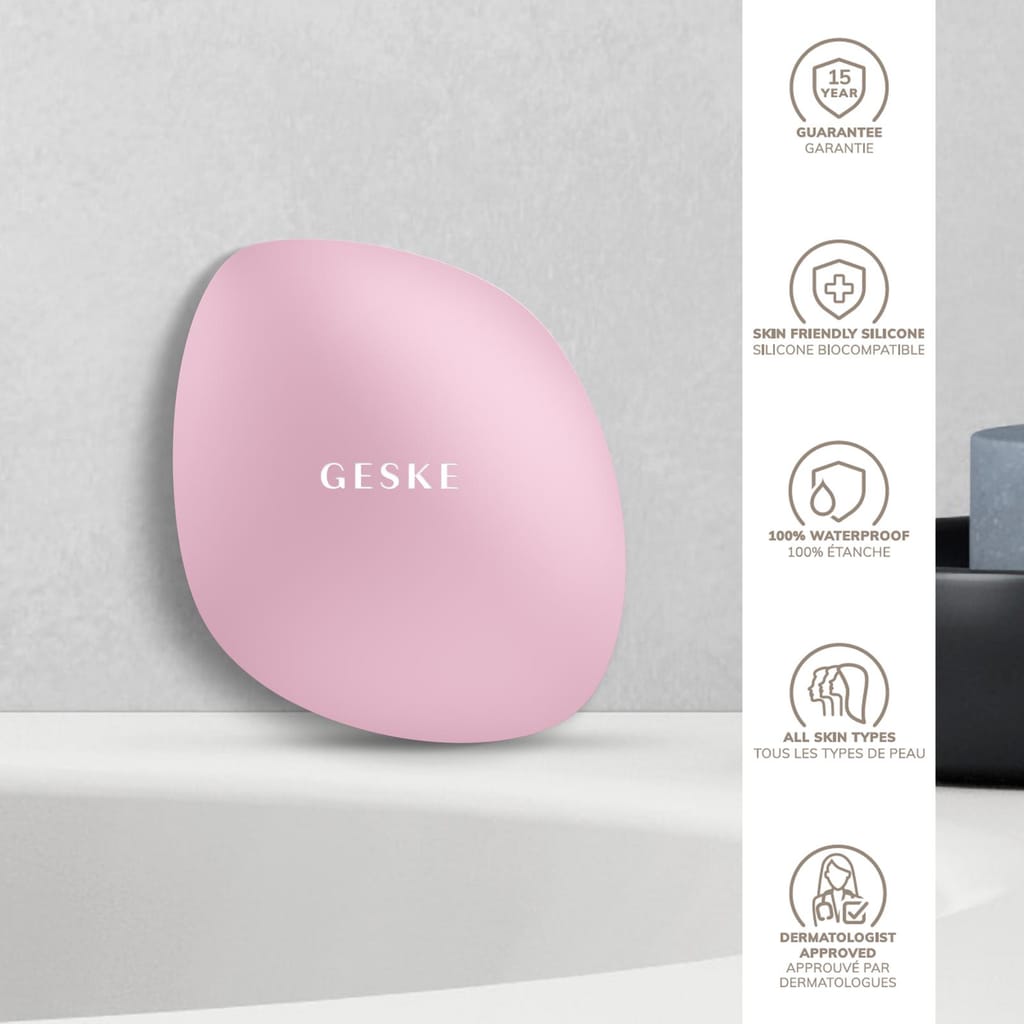 Фото товару: Щітка для обличчя GESKE Facial Brush 4в1 pink № 2