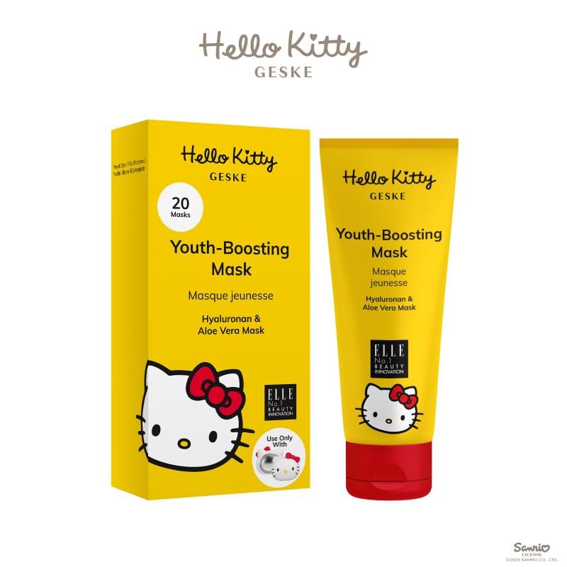 Фото товару: Омолоджуюча маска GESKE Youth Boosting Mask by Hello Kitty Head 20 шт № 0