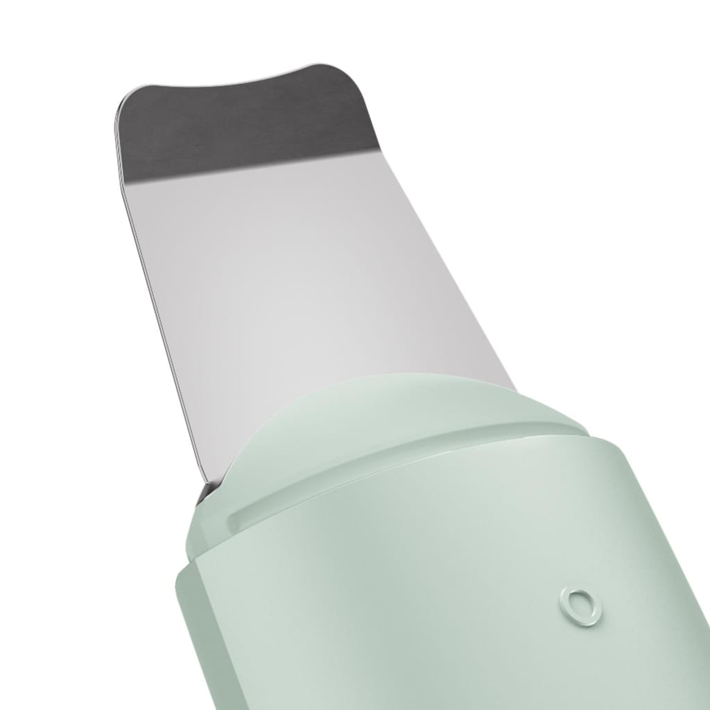 Фото товару: Мікрострумовий скрабер для шкіри та усунення чорних точок GESKE MicroCurrent Skin Scrubber&Blackhead Remover 9в1 green № 4