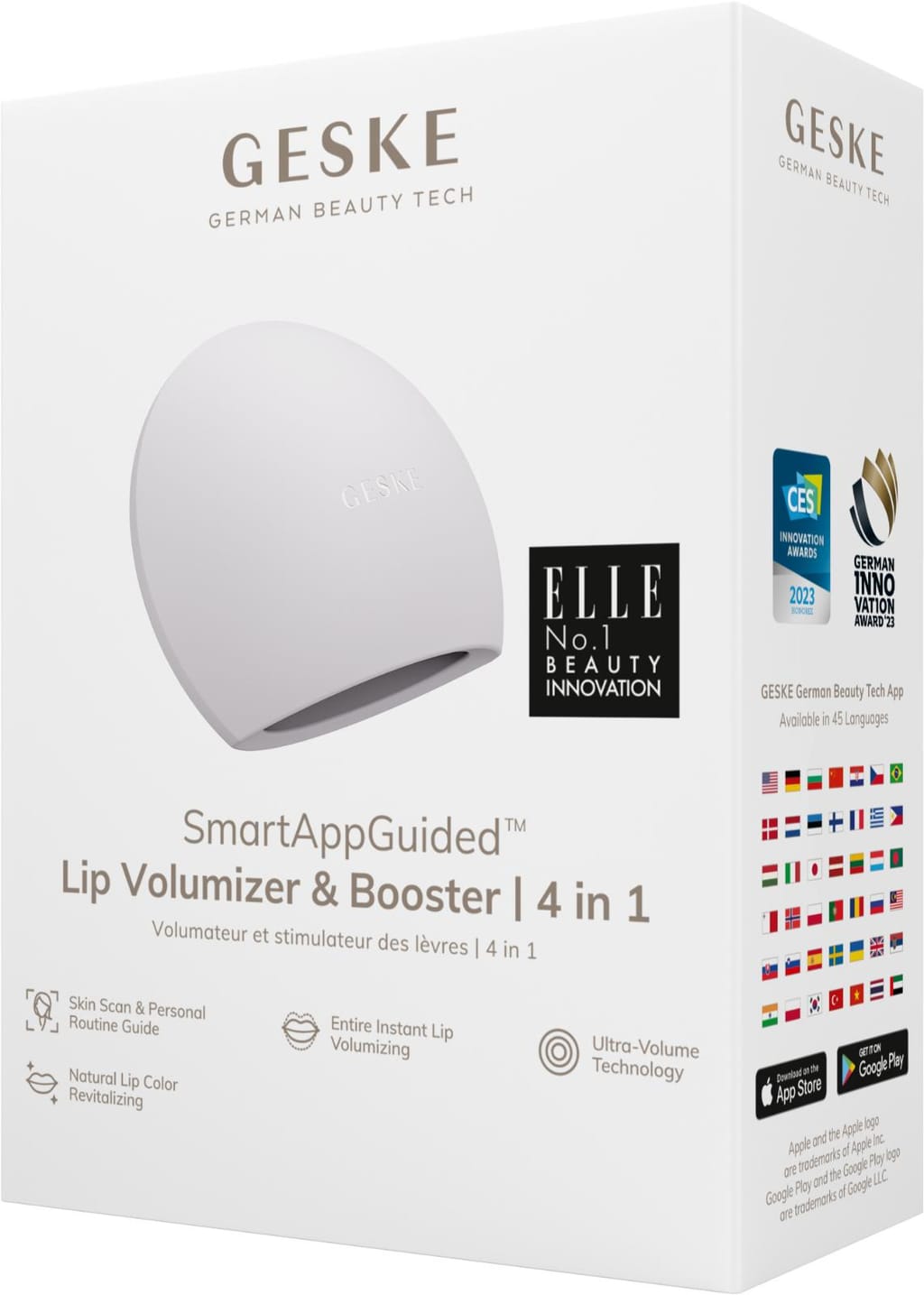 Фото товару: Пристрій для збільшення обʼєму губ GESKE Lip Volumizer&Booster 4в1 Big starlight № 7