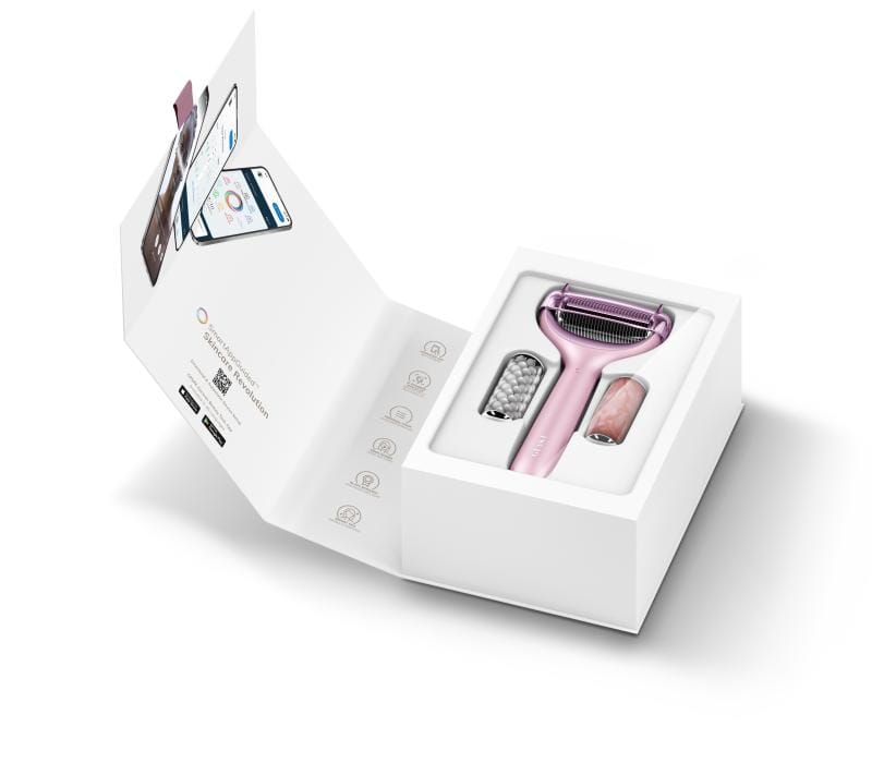 Фото товару: Ролер для голкової мезотерапії обличчя та тіла GESKE MicroNeedle Face&Body Roller 9в1 pink № 8