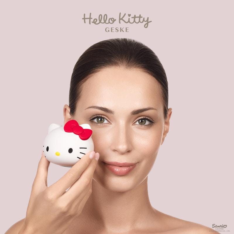 Фото товару: Ультразвукова щітка для обличчя GESKE Sonic  Facial Brush 4в1  by Hello Kitty № 3