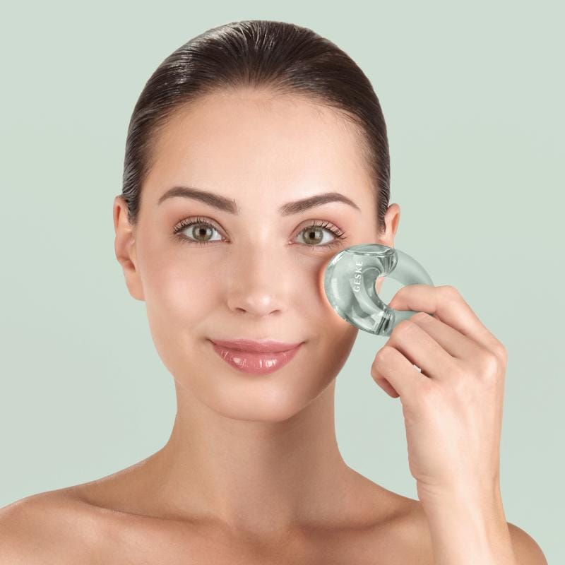 Фото товару: Масажер для очей GESKE Cool&Warm Eye Massager 7в1 green № 3