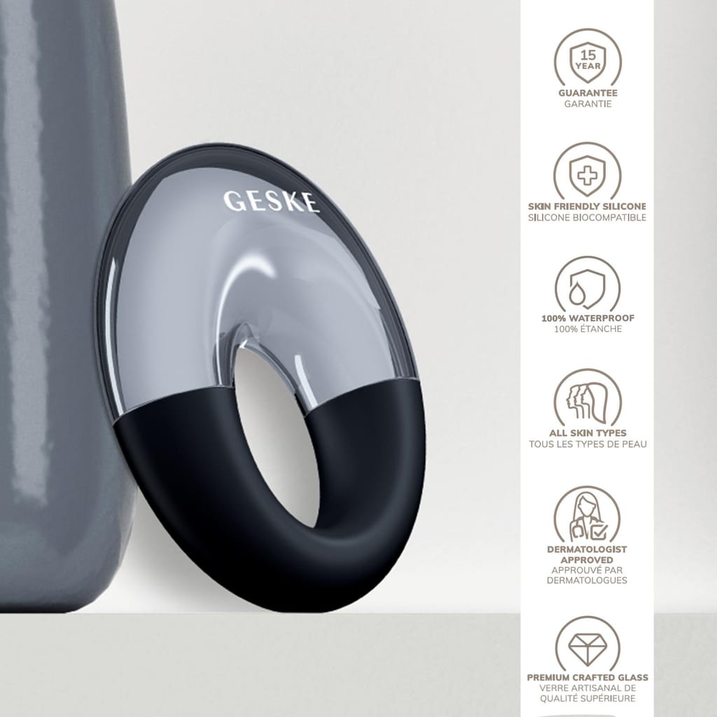 Фото товару: Масажер для очей GESKE Cool&Warm Eye Massager 7в1 black № 2