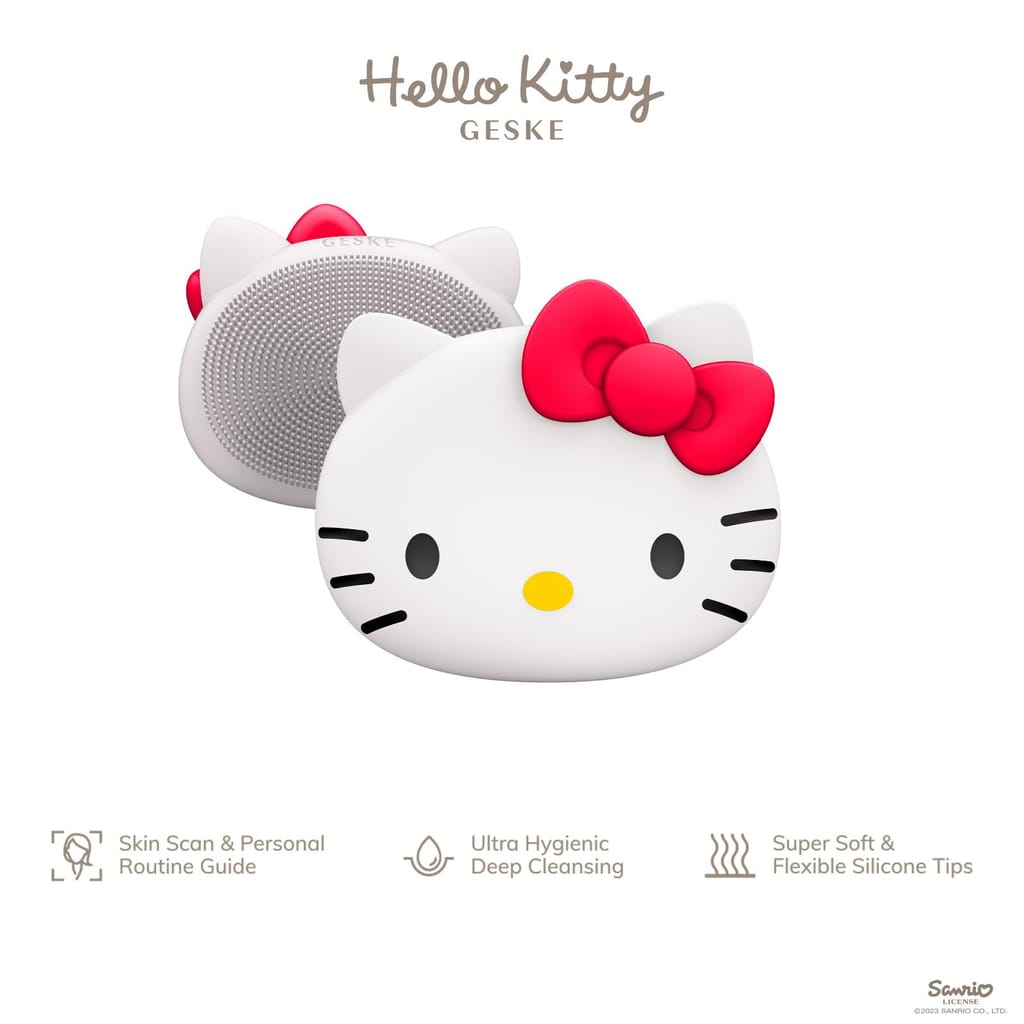 Фото товару: Щітка для обличчя GESKE Facial Brush 3в1 by Hello Kitty № 1