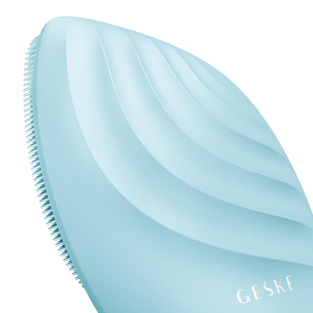 Фото товару: Електронна ультразвукова щітка для обличчя GESKE Sonic Facial Brush 5в1 turquoise № 4