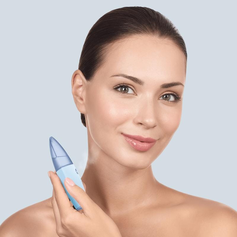 Фото товару: Зволожувач для шкіри обличчя GESKE Facial Hydration Refresher 4 in 1 aquamarine № 3