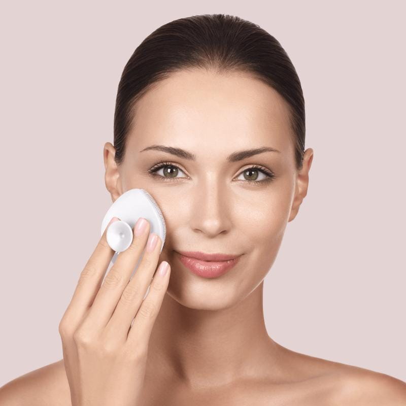 Фото товару: Щітка для обличчя GESKE Facial Brush 4в1 з тримачем starlight № 3