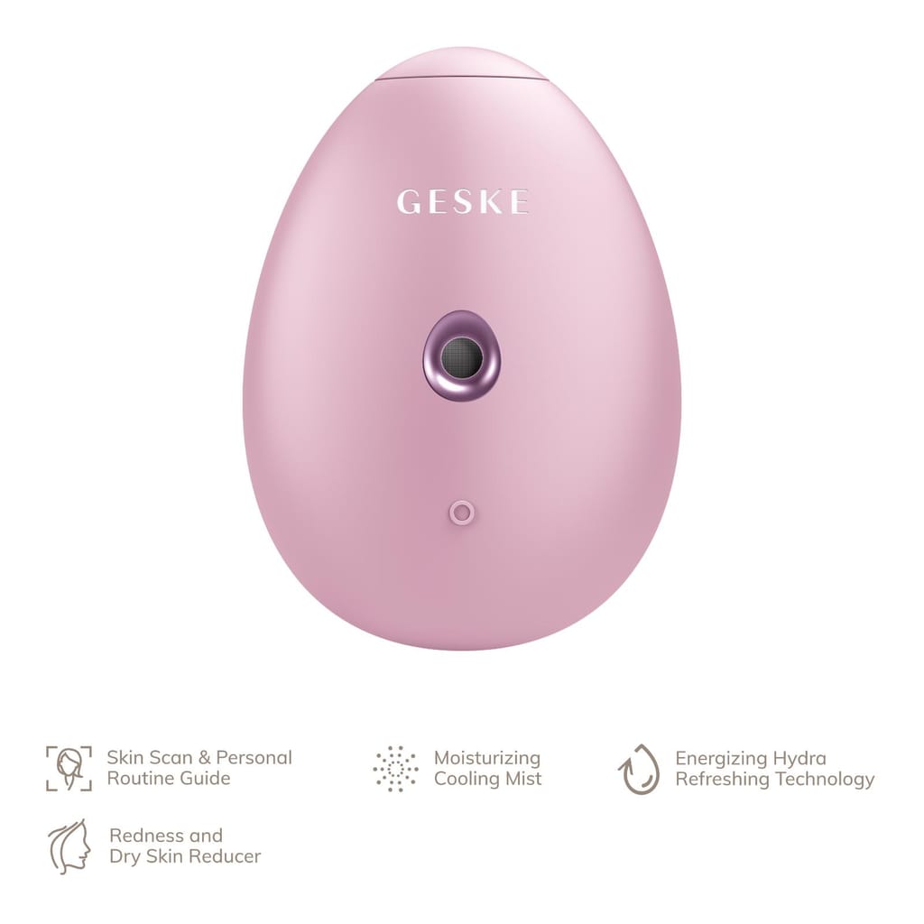 Фото товару: Електронний освіжувач для зволоження обличчя GESKE Facial Hydration Refresher 4в1 pink № 1