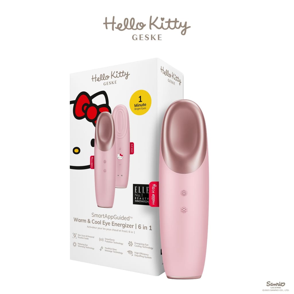 Фото товару: Енерджайзер для очей GESKE Warm&Cool Eye Energizer 6в1 by Hello Kitty pink № 0