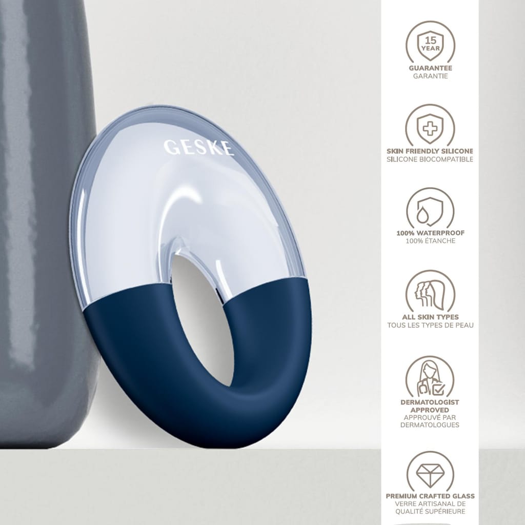 Фото товару: Масажер для очей GESKE Cool&Warm Eye Massager 7в1 midnight № 2