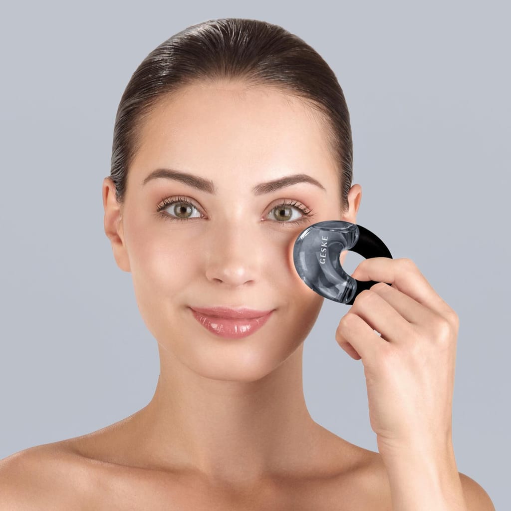 Фото товару: Масажер для очей GESKE Cool&Warm Eye Massager 7в1 black № 3