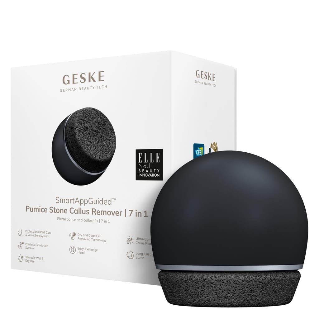 Фото товару: Набор для ухода за стопами GESKE Pumice Stone Callus Remover 7в1 black № 0