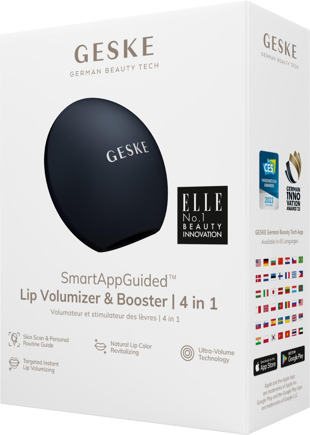 Фото товару: Пристрій для збільшення обʼєму губ GESKE Lip Volumizer&Booster 4в1 Small black № 7
